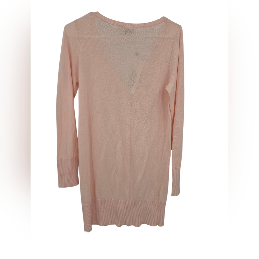 ALICE By Temperley Long Carmella Cardigan Baby Pink Large - Picture 6 of 6
